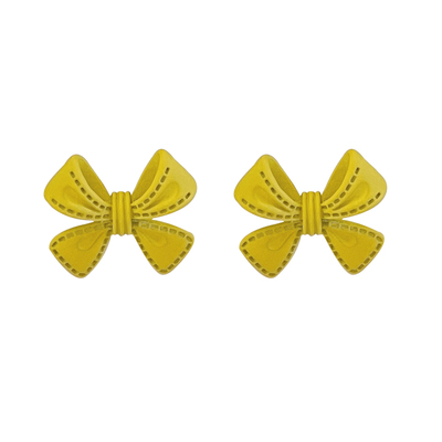 夏季高级感女黄色系几何耳环