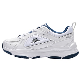 Kappa女鞋运动鞋女款2025秋冬新款休闲跑步鞋厚底增高老爹鞋子男