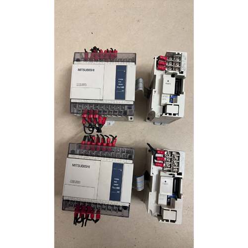 在线议价三菱PLC FX1N-14MR-001、FX2N-2AD，拆