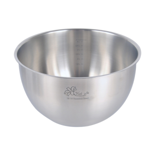 18/10不锈钢大号备料盆搅拌碗沙拉碗和面盆电磁炉加热16-28cm
