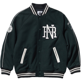 【联名系列】nautica白帆 x Reebok中性棒球服厚外套棉服RBJW3401