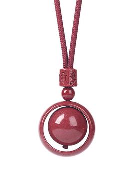 本命年朱砂吊坠项链官方旗舰店