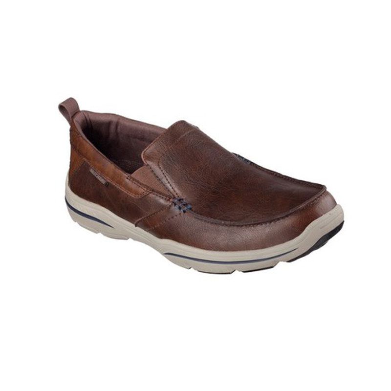 skechers斯凯奇男轻柔休闲皮鞋