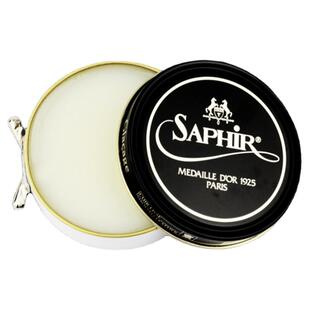 莎菲雅Saphir进口鞋蜡光亮蜡皮鞋上光抛光腊护理鞋油黑色无色通用