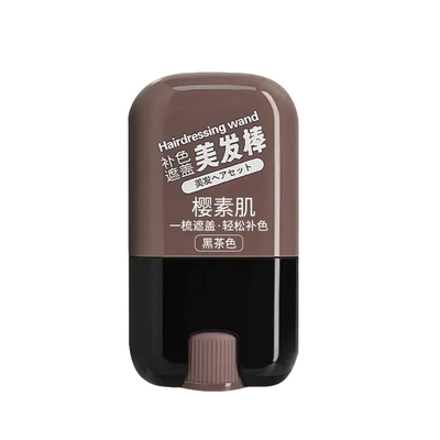 白发遮盖神器不掉色发笔染一次性美发棒纯植物补发根黑发好物补色