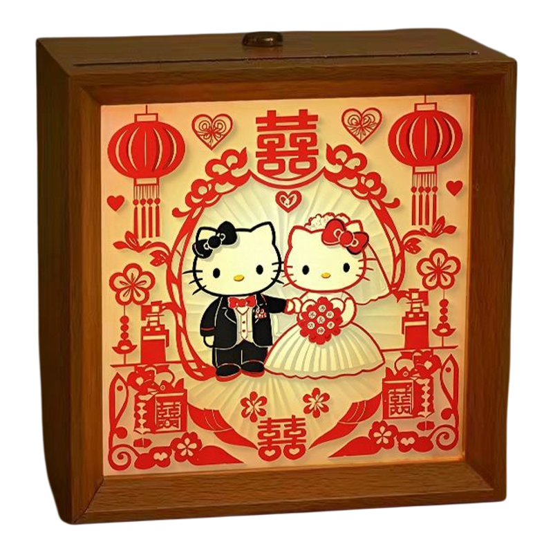 hellokitty凯蒂猫KT猫结婚长明灯