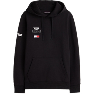 【凯迪拉克F1®联名复刻系列】Tommy26春夏男装美式印花连帽卫衣