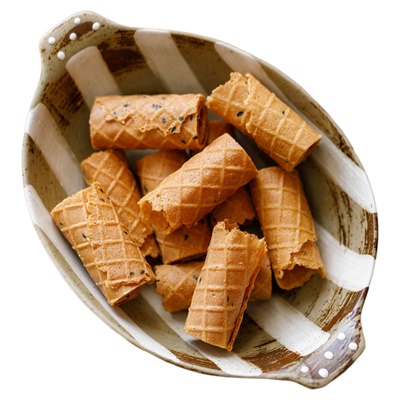 朴食有方红糖烤蛋卷酥脆200g盒装