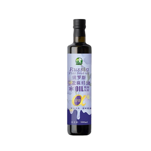 探花村特级初榨亚麻籽油俄罗斯进口亚麻籽 特级亚麻籽油500ML