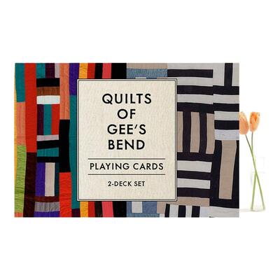 【现货】Gee’s Bend的拼布游戏牌英文卡牌进口原版书精装Quilts of Gee’s Bend Playing Cards Quilters of Gee’s Bend著C