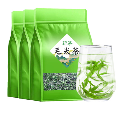 高山毛尖绿茶叶春茶2025新茶正品浓香型散装炒青云雾茶非碧螺春