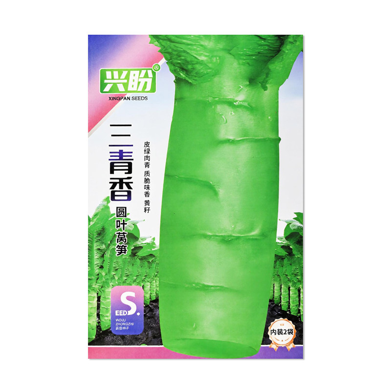 兴盼三青香圆叶莴笋种子