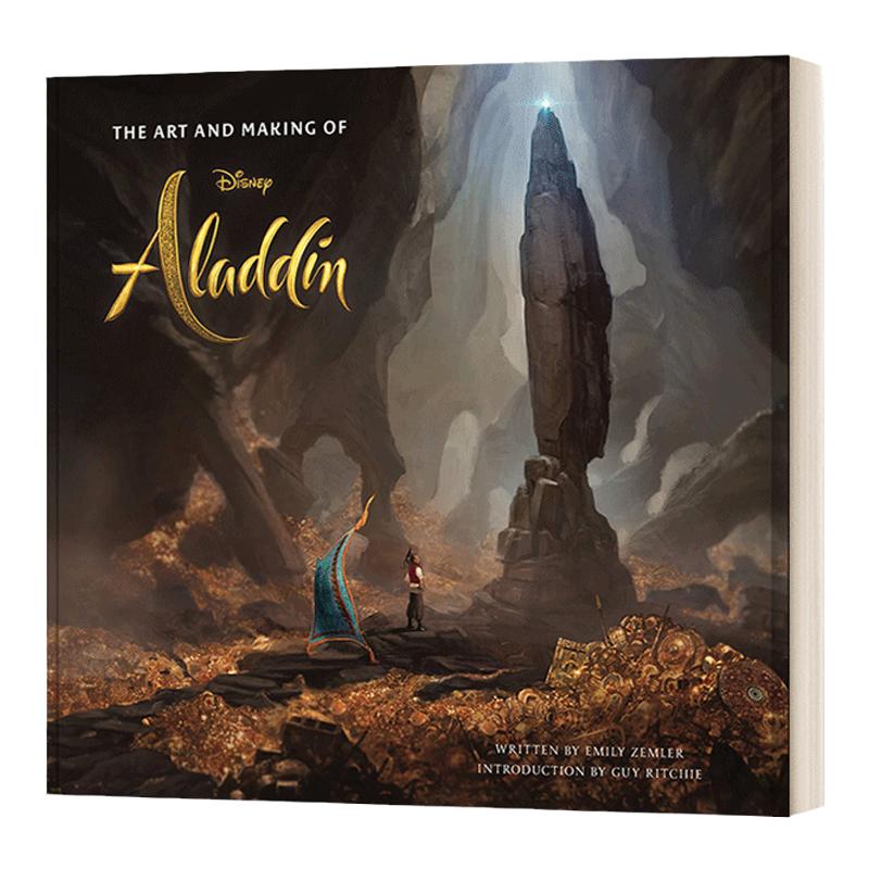 阿拉丁电影设定集 英文原版 The Art and Making of Aladdin 迪士尼真人电影 艺术画册画集 阿拉丁神灯 Zemler Emily进口英语书籍