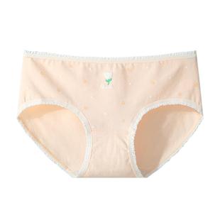 黛尔佳人内裤女士2026新款可爱女透气纯棉裆抗菌全棉裆女生三角裤