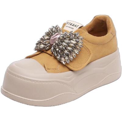 星期六女鞋官方正品厚底小白鞋