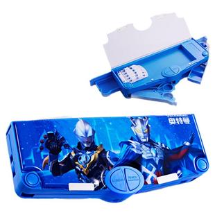 奥特曼文具盒男孩款儿童铅笔盒多功能密码男孩小学生男童玩具盒笔盒幼儿园学生用男生一年级笔袋机关文具套装