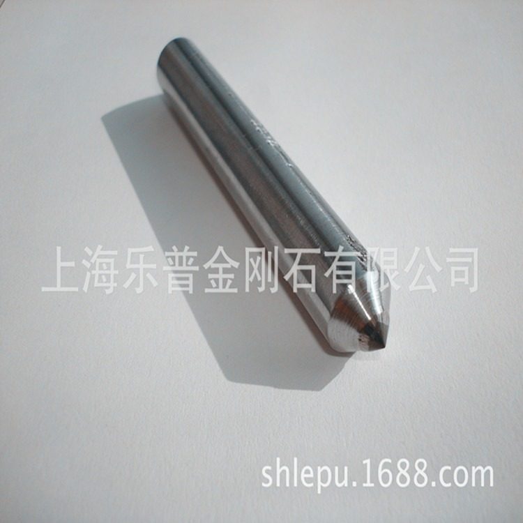 生产金刚笔砂轮刀 无心磨砂轮修整笔55°R0.3修砂笔（国内品牌）