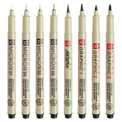 SAKURA针管笔美术专用樱花勾线笔