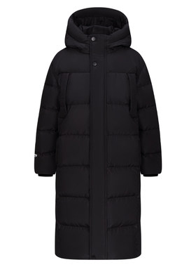 雪中飞长款儿童羽绒服极寒加厚冬