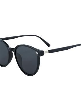 椭圆框江疏影同款男女太阳镜