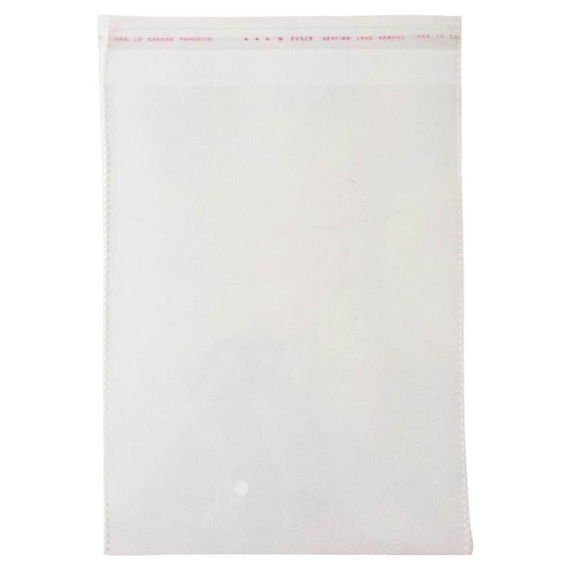 OPP不干胶自粘自封袋服装包装袋塑料透明袋订制定做 10丝19*30cm