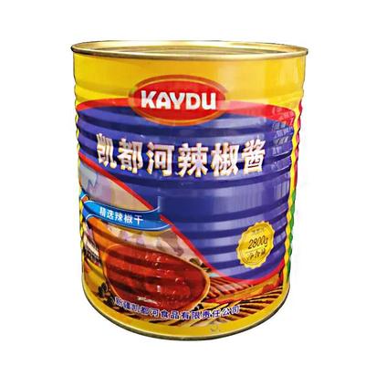 辣椒酱2800g辣子干酱凯都河kaydu