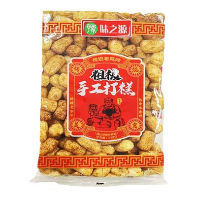 传统老式红糖米糕米花糖膨化糕点米酥球形沙琪玛爆米花零食小吃