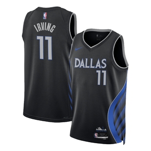 【球星同款】Nike耐克官方NBA独行侠 欧文City Edition篮球服