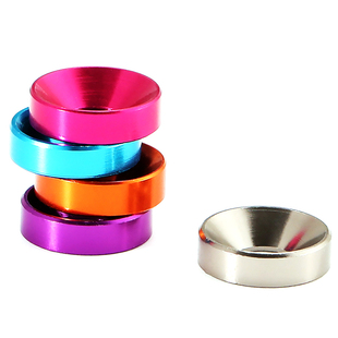 多彩色铝合金属垫片沉头平头垫圈螺丝圆形装饰平垫M22.5M3M456-10