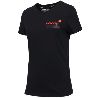 Adidas/阿迪达斯正品 W FV TEE 3 女子休闲运动透气短袖T恤DW7741