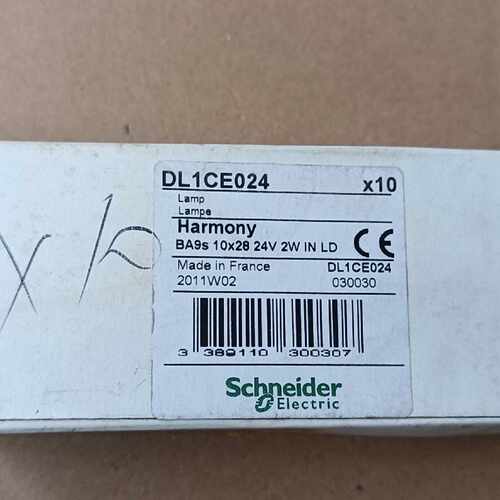 DL1CE024 施耐德 按钮附件 白炽灯泡 工控配件
