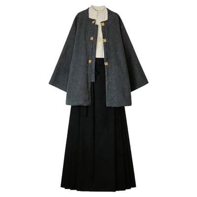 大码春季汉服日常可穿改良古装