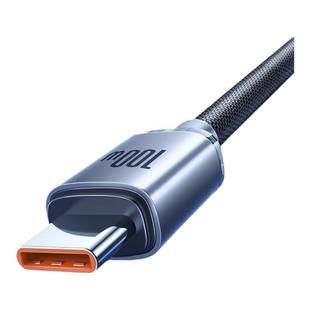 倍思type-c数据线6A超级快充100w充电线器tpyec适用华为荣耀mate50p20p30p40闪充v9nova7pro8手机5A快充tpc线