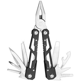 全钢镂空多功能钳子折叠小刀便携露营应急组合工具迷你多用途装备