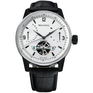 海鸥表手表男款机械表大盘多功能时尚飞轮商务腕表男表327