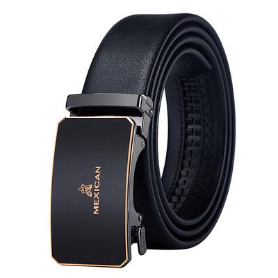 稻草人皮带男真皮牛皮高档正品