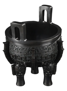 青铜鼎摆件开业礼品办公室桌面