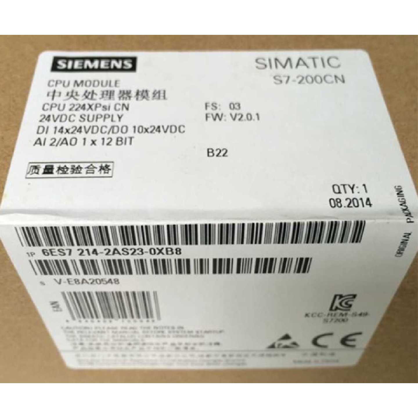 议价-6ES72142AS230XB8西门子S7200PLC模块CPU6ES72142AS230XB8