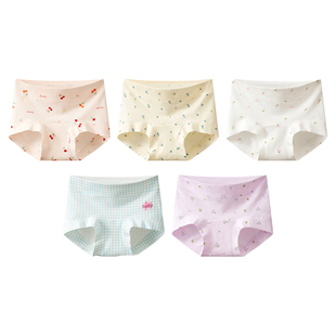 女童内裤中大童女孩儿童纯棉全棉a类三角高腰新款短裤初中生15岁