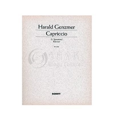 哈拉尔德根茨默尔两首小奏鸣曲