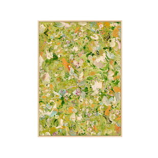 绿野仙踪》肌理大幅客厅装饰画原木奶油风抽象沙发背景墙玄关挂画