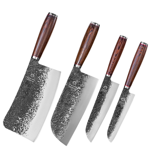 十八子作菜刀家用刀具套装纯手工锻打专业厨师刀不锈钢刀具厨房