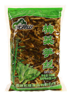 大芹山800g*10袋福建梅菜笋丝