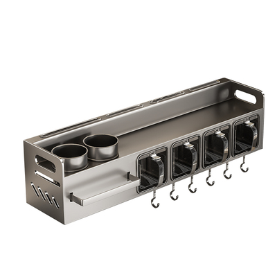 厨房置物架壁挂免打孔筷子筒刀架