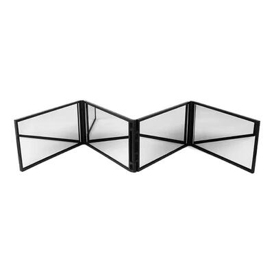 四面镜子理发看到后脑勺多角度