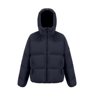 美力城鹅绒服25年新款加厚保暖面包服情侣短外套冬季羽绒服036