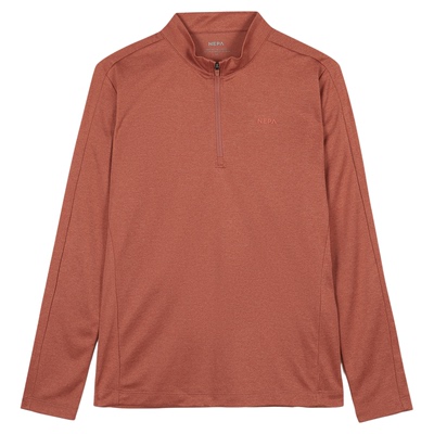 NEPA女士半高领拉链长袖T恤