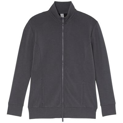 维密宽松口袋全拉链式卫衣