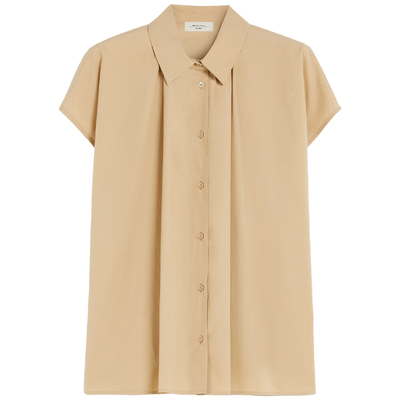 【春夏新降】Weekend MaxMara 2025女装棉府绸衬衫5111035206&