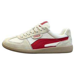 男鞋冬季2025新款小众软底防滑运动板鞋男士工作百搭休闲德训潮鞋